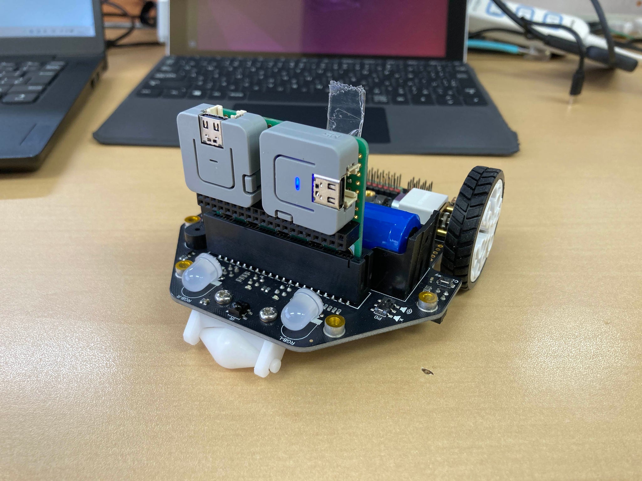 micro:bit向けロボットとM5Stackで1万円台から始める:ROS2ロボット開発