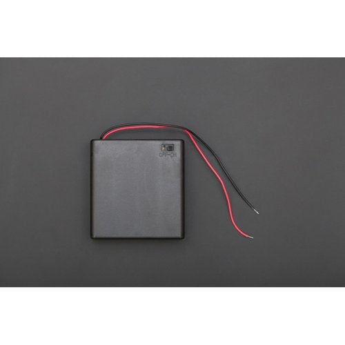 《お取り寄せ商品》4xAA battery holder (square with cover)