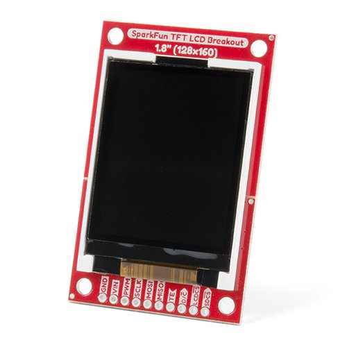 SparkFun TFT LCDモジュール - 1.8インチ（128 x 160）