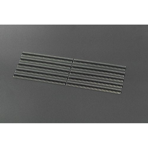 《お取り寄せ商品》0.1″ (2.54 mm) Arduino Male Pin Headers (Straight Black 10pcs)
