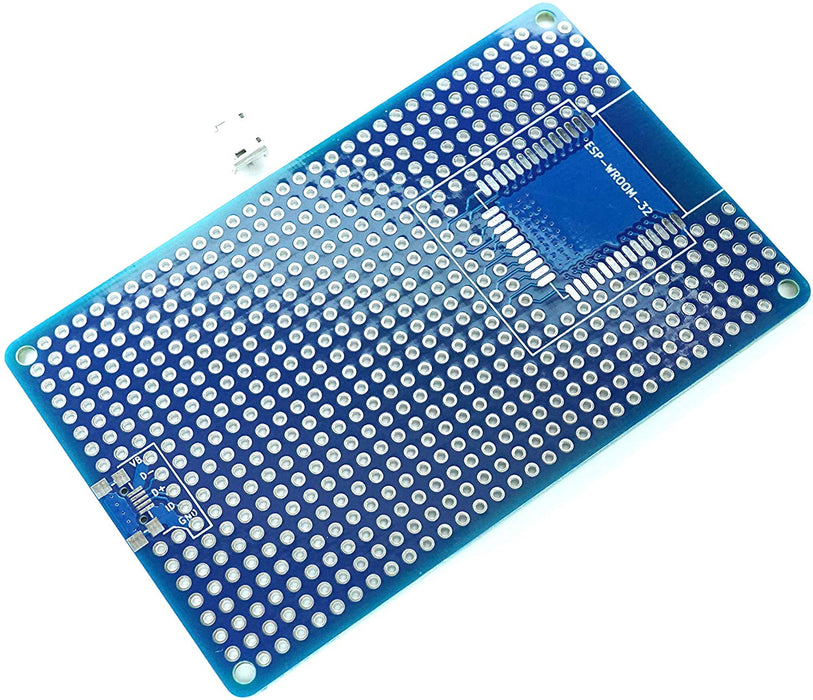 ESP-WROOM-32 プロト基板 L + USB micro B