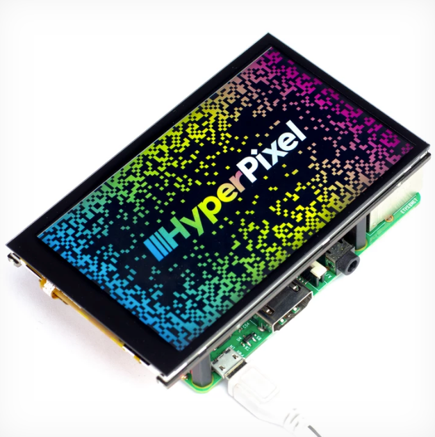 HyperPixel 4.0 - Raspberry Pi用高解像度タッチディスプレイ