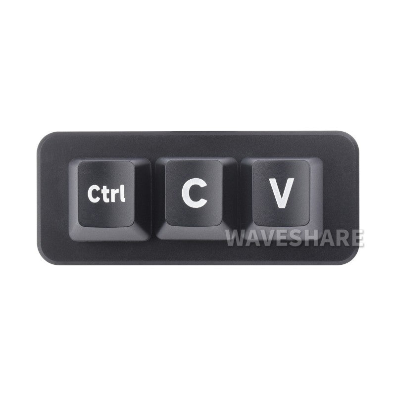 RP2040-Keyboard-3-PLUS - Waveshare 3キーUSBキーボード