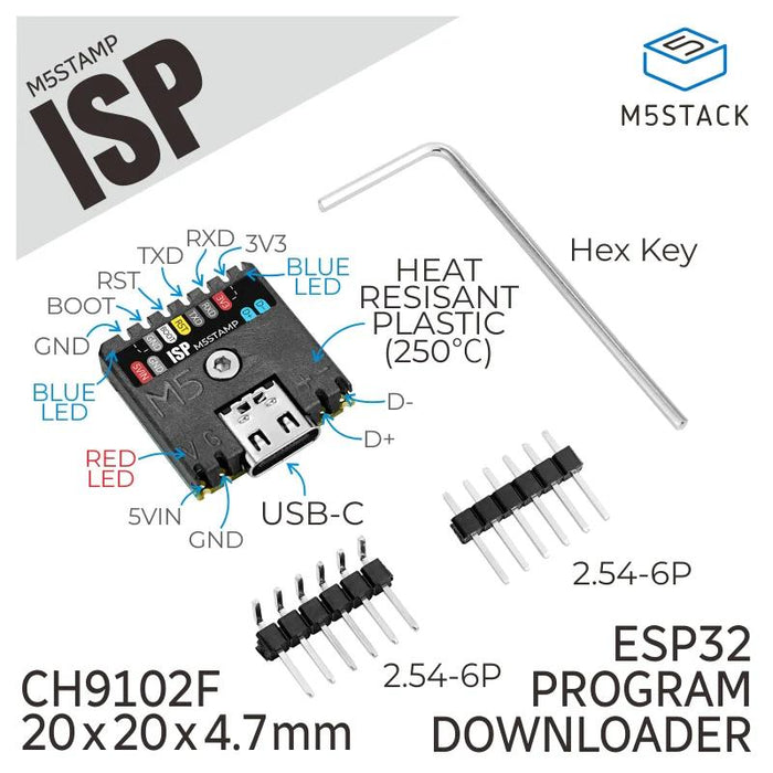 Stamp ISP（M5Stack ESP32ダウンローダー）