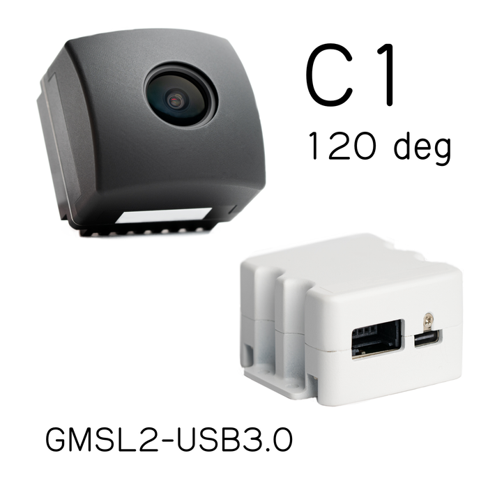 《お取り寄せ商品》TIER IV C1 120 deg カメラ + GMSL2-USB3.0 変換キット
