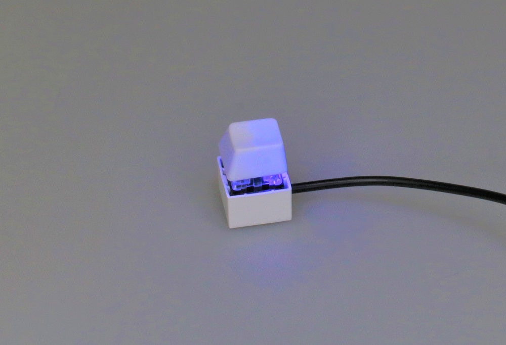 Dumang ワンボタンキーボード [BKM01、青軸、青LED]