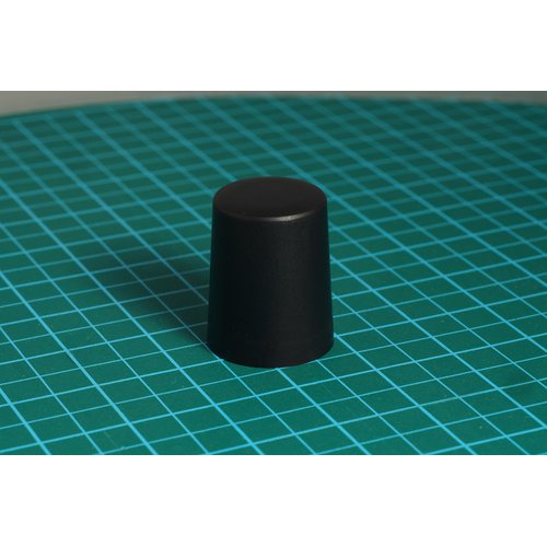 ニブルス・プリン15（黒） ロータリーエンコーダー用つまみ--販売終了