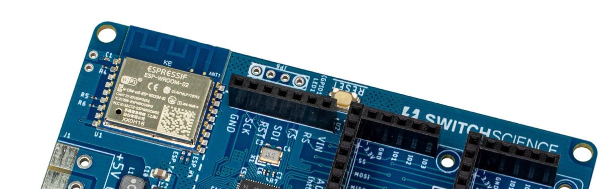ESP-WROOM-02を活用！Arduinoライクにインターネット接続を簡単に。