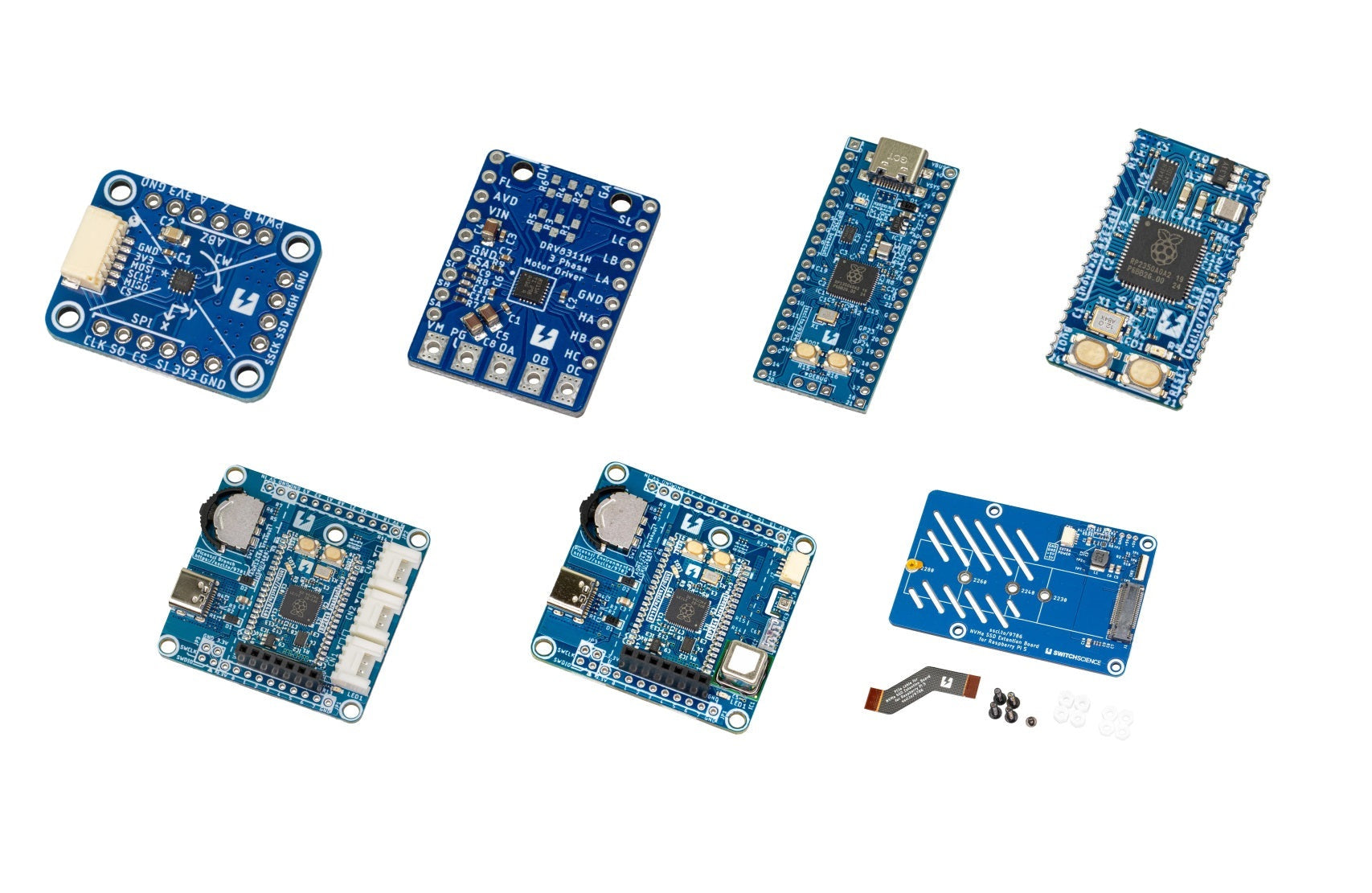 [新商品]スイッチサイエンスMA735搭載デジタル磁気角度センサモジュール（ABZ/PWM出力付き）ほか６点