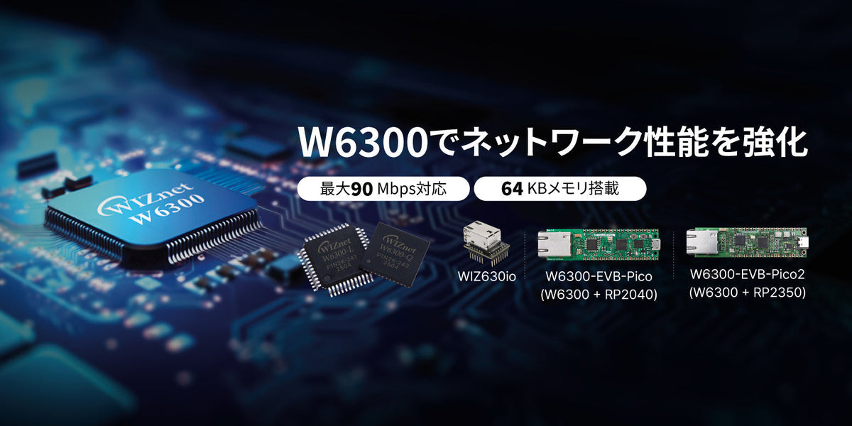 寄稿記事】次世代の組込み・IoT向けEthernetコントローラチップ「W6300