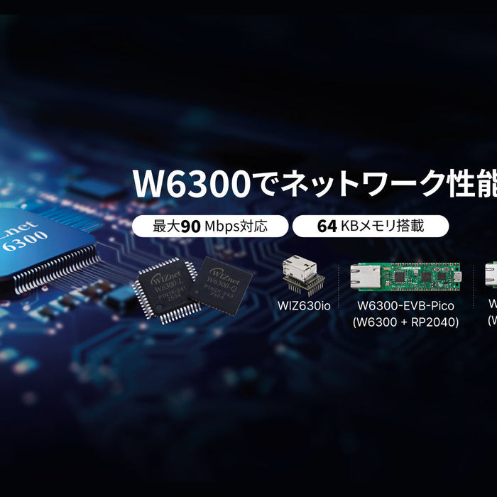 【寄稿記事】次世代の組込み・IoT向けEthernetコントローラチップ「W6300」とは【WIZnet】