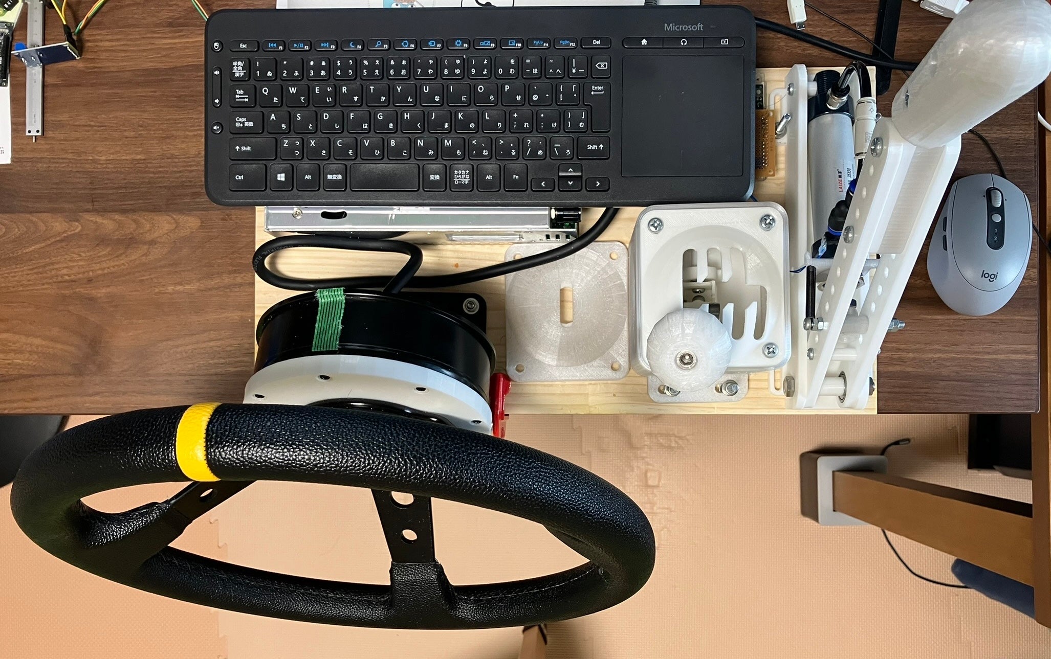 DIYハンコンをPicossci CANドライバーボードで作る