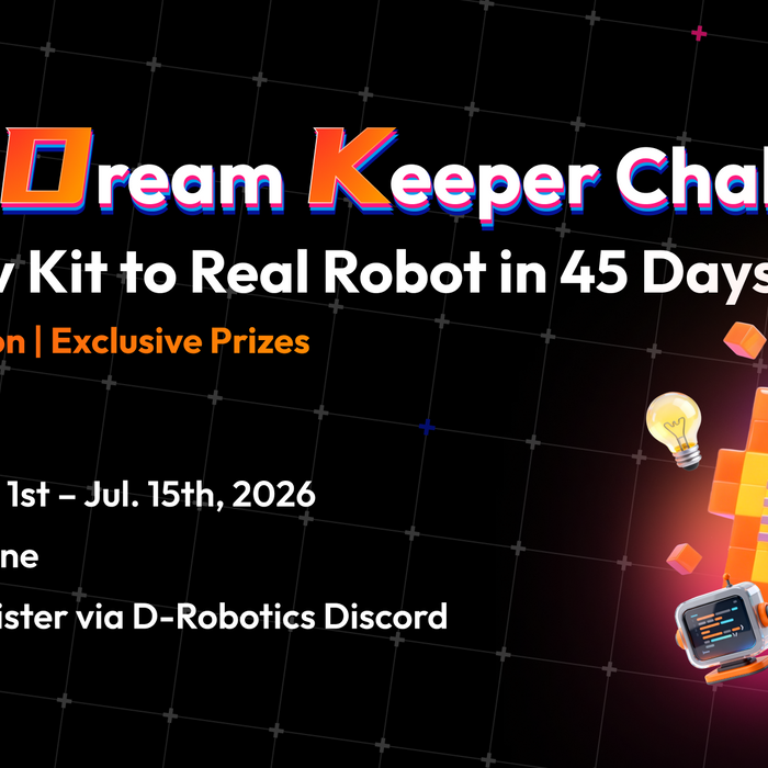 AIロボットSBC D-Roboticsでチュートリアル型のコンテスト 7月15日まで