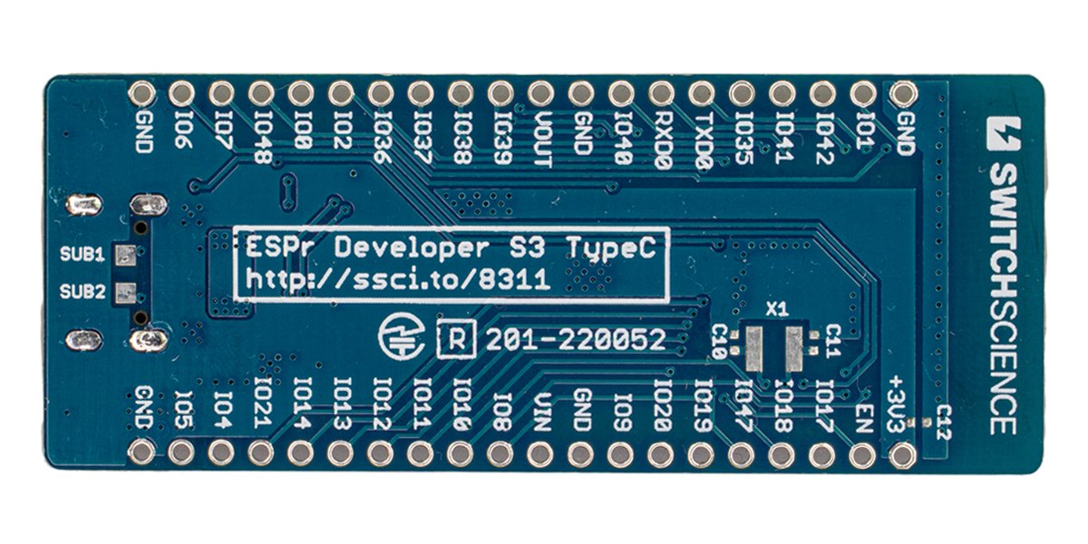 ESPr® Developer S3 Type-C