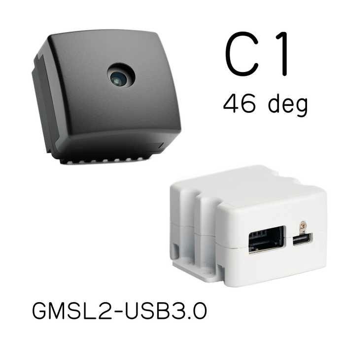 《お取り寄せ商品》TIER IV  C1 46 deg カメラ + GMSL2-USB3.0 変換キット