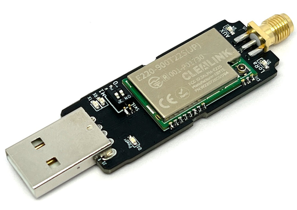 FLINT LoRa無線USBドングル(USB_E220-900T22S)