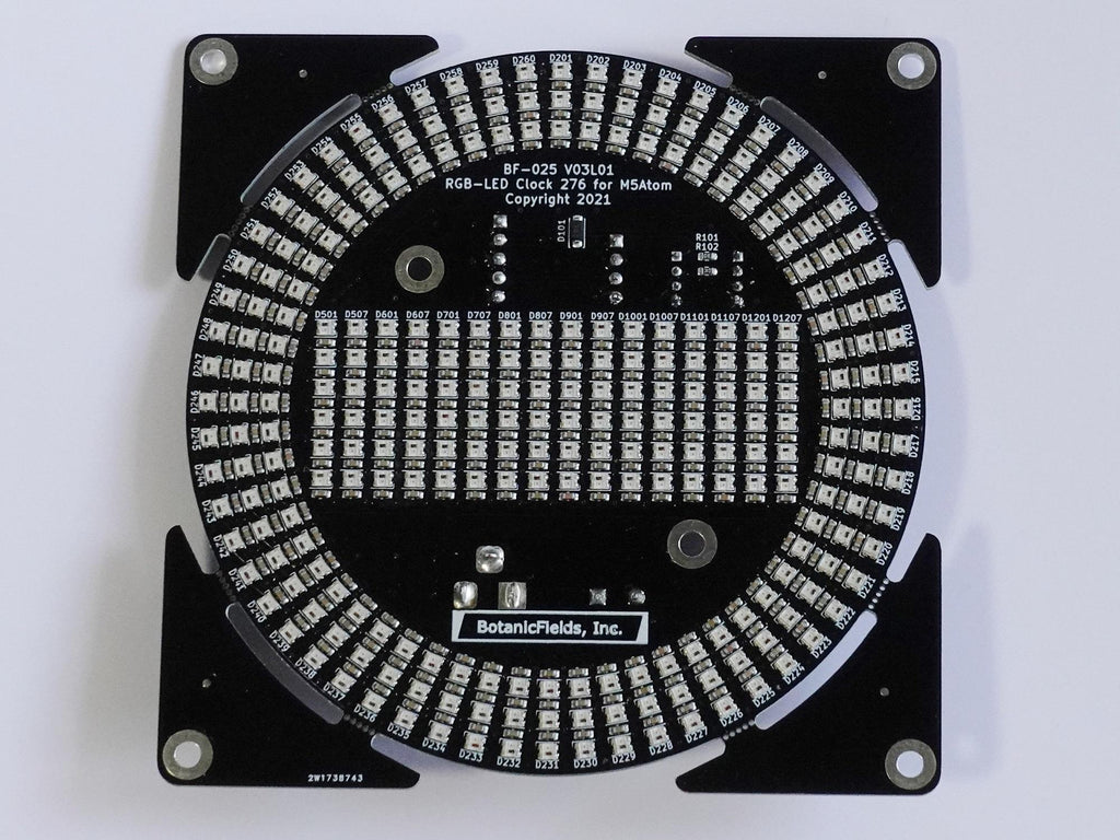 光線ルーレット マスダヤ ※未使用 M5Atom 用 RGB LED 276 基板 — スイッチサイエンス