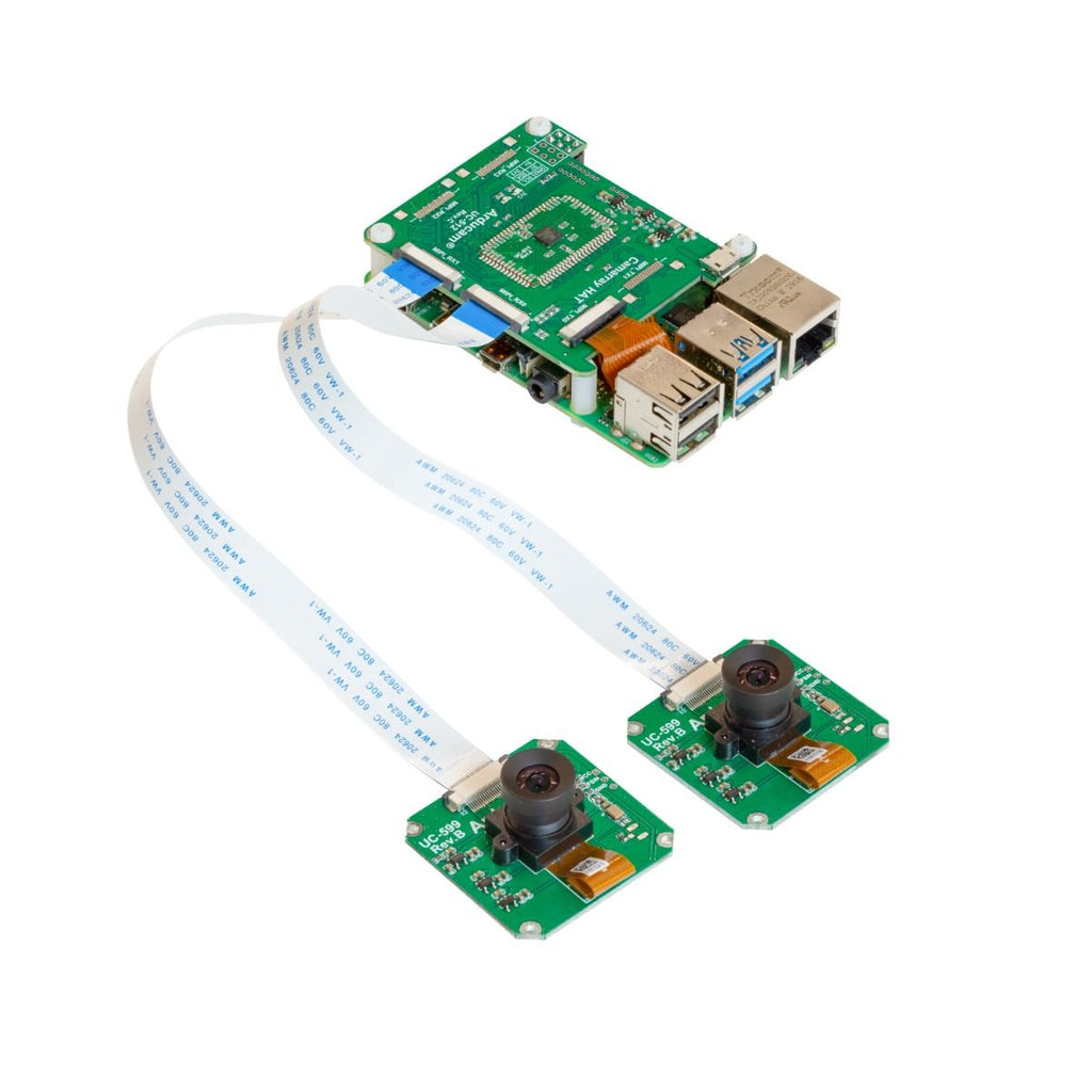 Arducam OV9281搭載 Raspberry Pi/Jetson Nano/NX用 モノクロデュアル