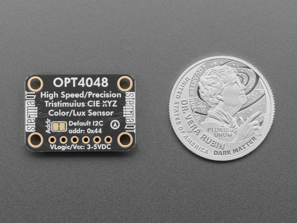 Adafruit OPT4048搭載 三刺激値XYZカラー/照度センサモジュール — スイッチサイエンス