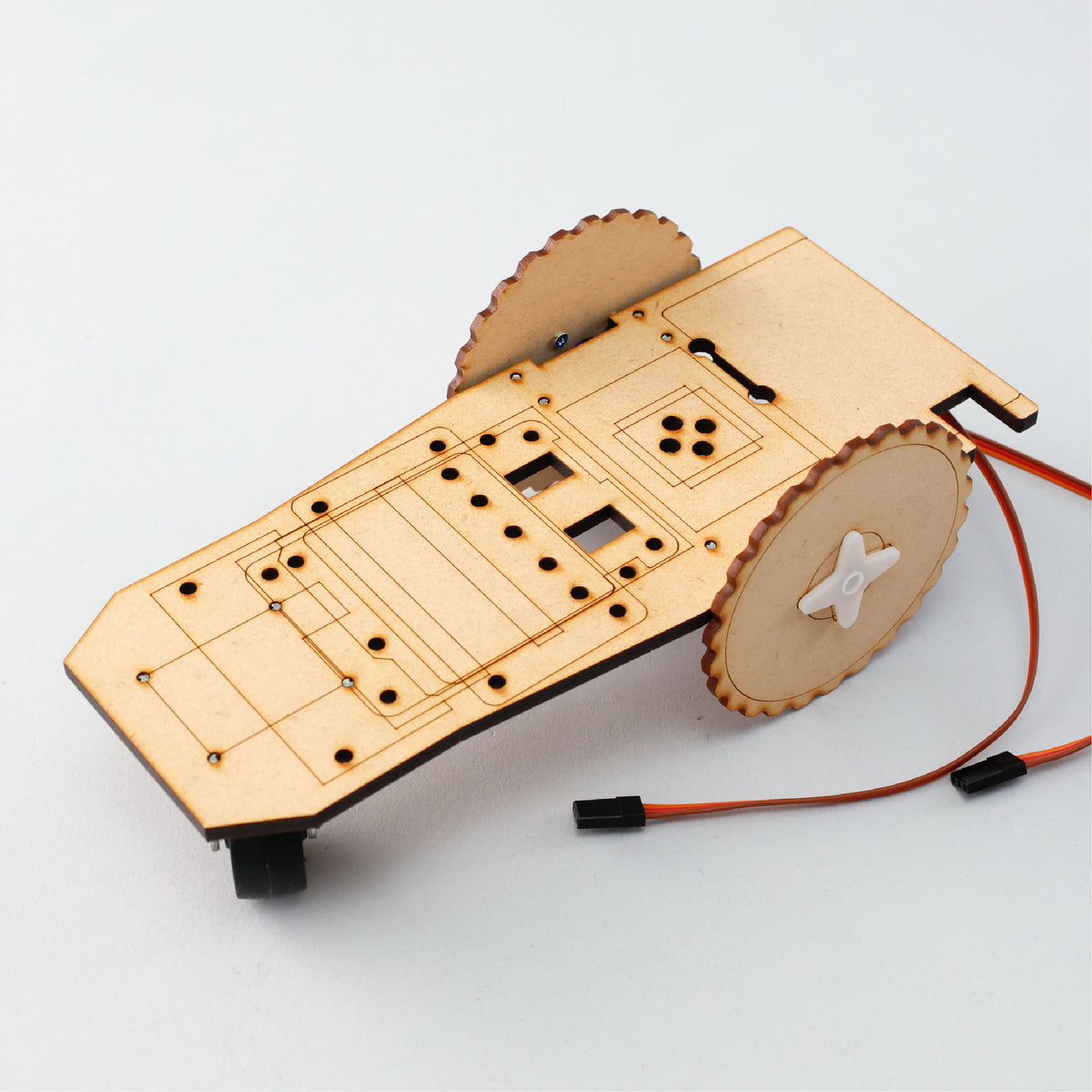 マイティ　DIY 初心者向け MDFレーシング2号」工作キット — スイッチサイエンス