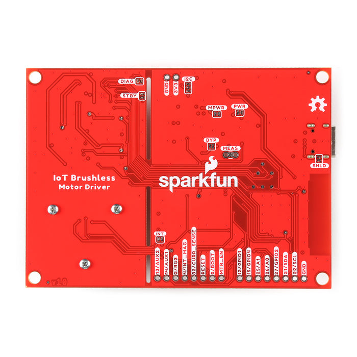 SparkFun IoT ブラシレスモータードライバ（ESP32 WROOM TMC6300）