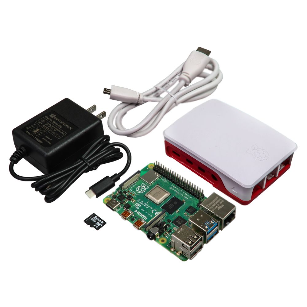 Raspberry Pi 4 スターターキット(4GB RAM版) — スイッチサイエンス Raspberry Pi 4 スターターキット(4GB RAM版) — スイッチサイエンス