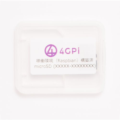 4GPi用microSDカード