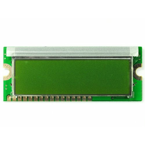 超小型LCDキャラクタディスプレイモジュール（16×2行 緑バックライト 黒文字）