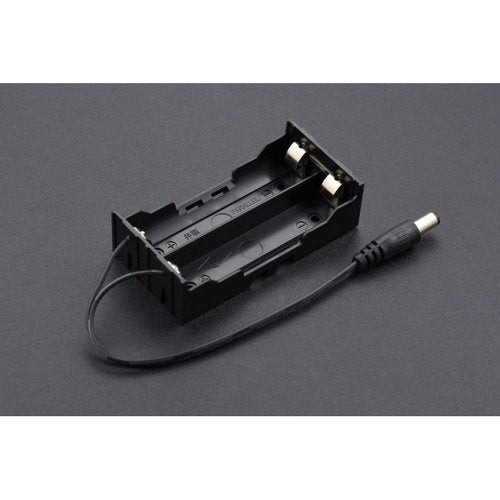 お取り寄せ商品》2 x 18650 Battery Holder with DC2.1 Power Jack