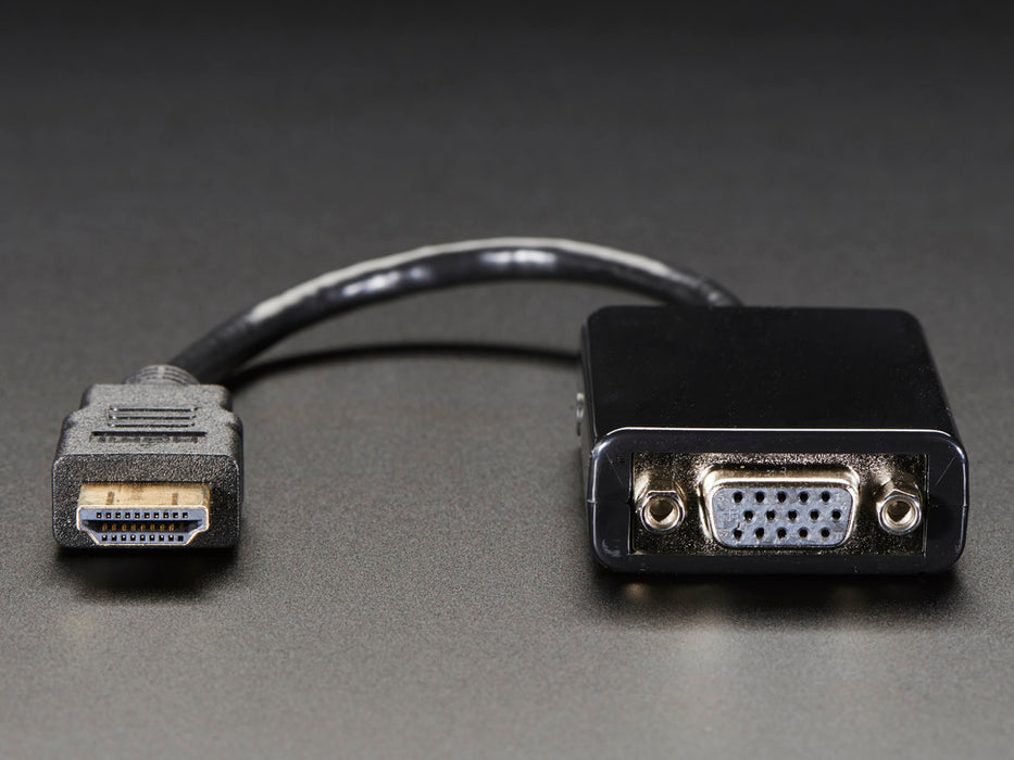 HDMI to VGA変換アダプタ(オーディオ出力付き)