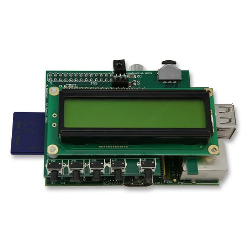PIFACE CONTROL & DISPLAY I/O BOARD WITH LCD DISPLAY, FOR RPI