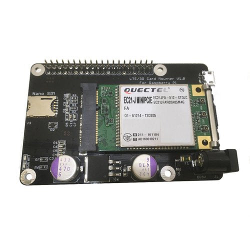 LTE/3G Card Mounter For Raspberry Pi