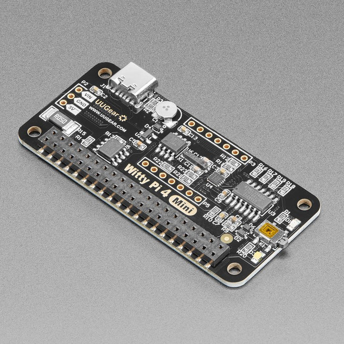 Witty Pi 4 Mini(Raspberry Pi用RTC/電源管理モジュール) — スイッチサイエンス