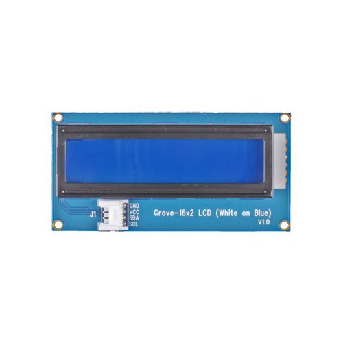 GROVE - 16 x 2 LCD（青背景・白文字）