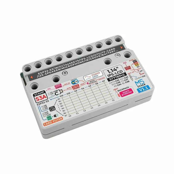 M5stack Car M5Stack Cardputerキット v1.1(M5StampS3A付属)--在庫限り — スイッチサイエンス