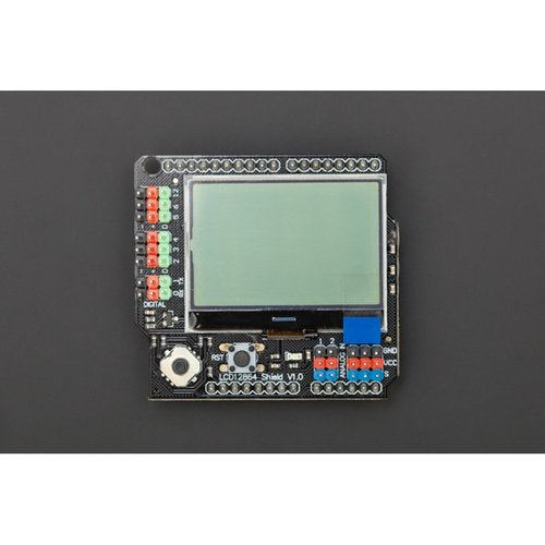《お取り寄せ商品》Gravity: LCD12864 Shield for Arduino