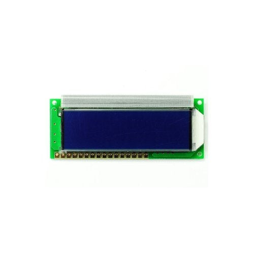 超小型LCDキャラクタディスプレイモジュール（16×2行　青バックライト 白文字）