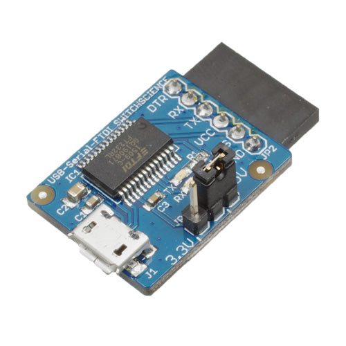FTDI USBシリアル変換アダプター（5V/3.3V切り替え機能付き）--販売