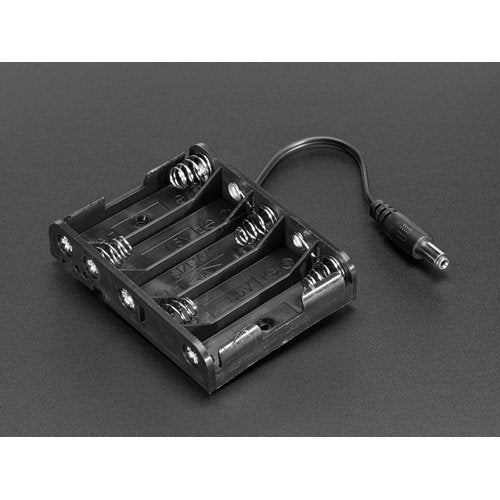 単三電池5本を2.1mmDCプラグで出力できる電池ボックス — スイッチ