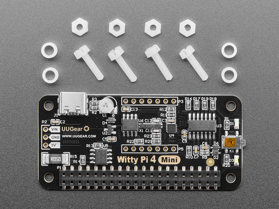 Witty Pi 4 Mini(Raspberry Pi用RTC/電源管理モジュール) — スイッチサイエンス
