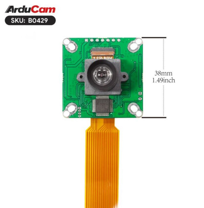 AR0234搭載 Arducam 2.3MP グローバルシャッターカメラ（Nvidia Jetson Nano/NX用）