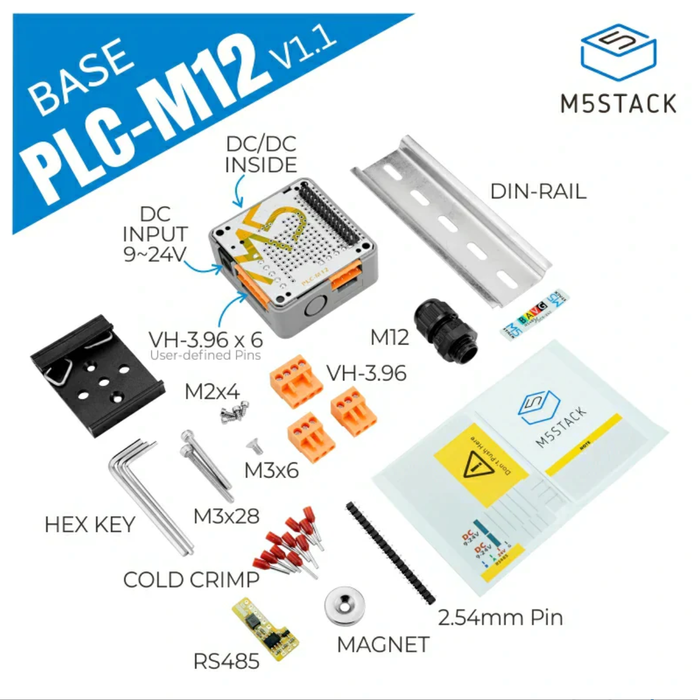 M5Stack用PLCモジュール V1.1