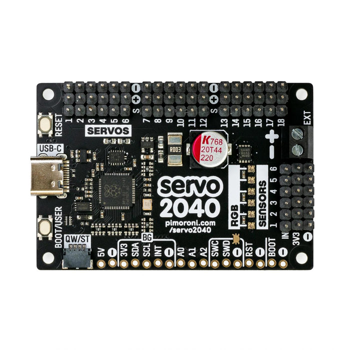 Servo 2040 - 18チャンネルサーボコントローラー