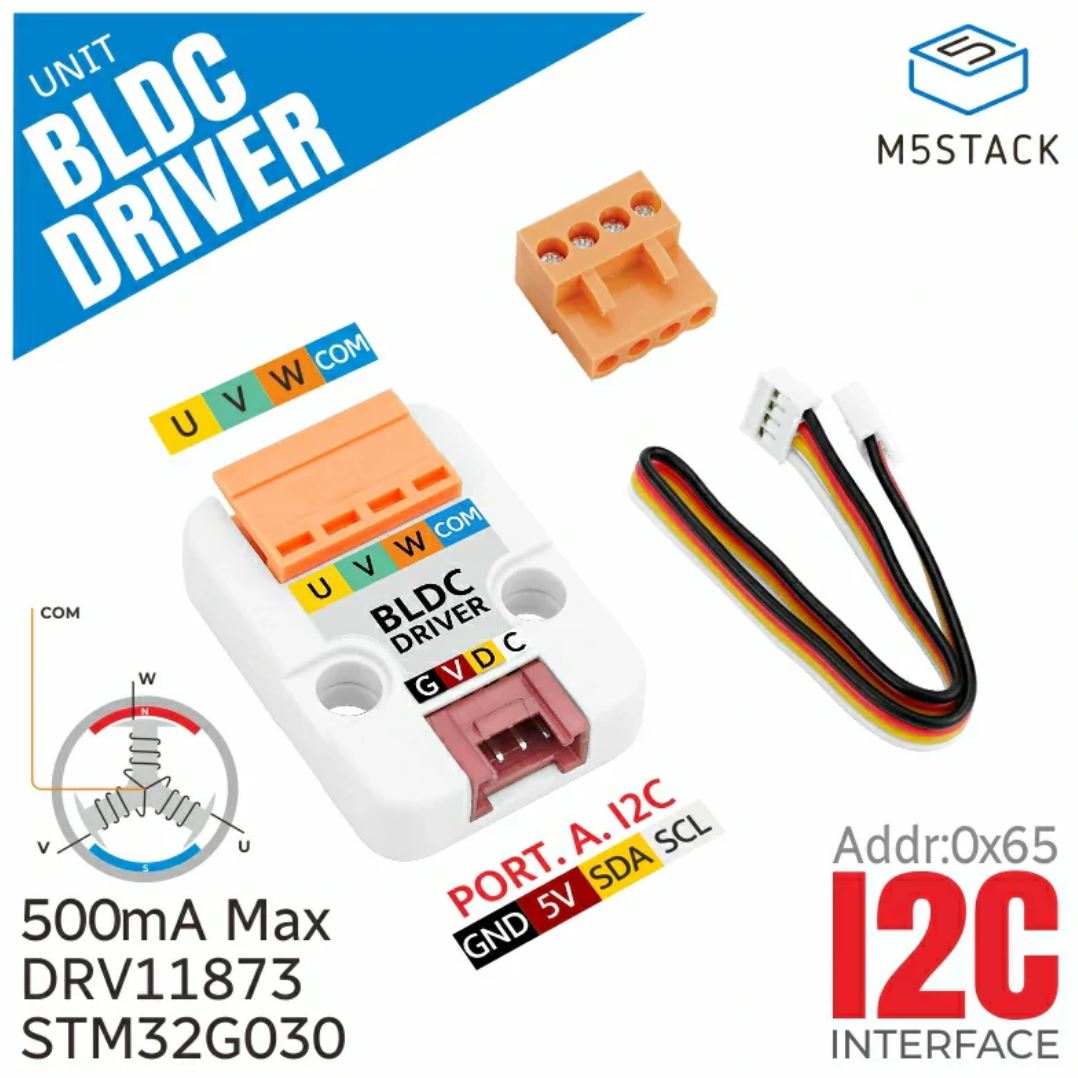 M5Stack用BLDCモータードライバユニット — スイッチサイエンス