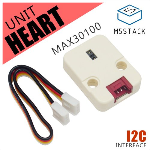 M5Stack用心拍センサユニット [U029]