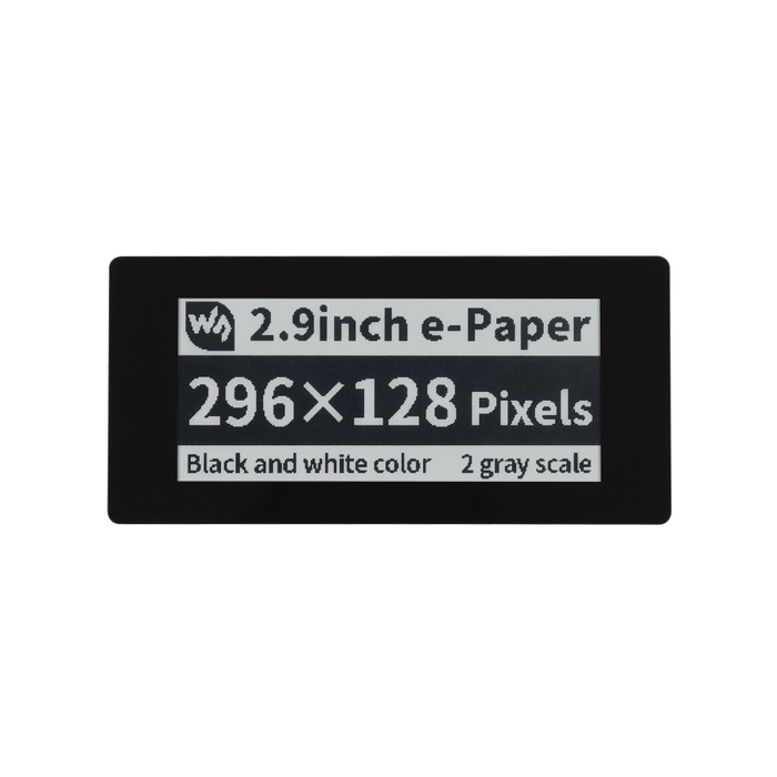 Raspberry Pi用 2.9インチ e-Paper タッチスクリーンディスプレイ（白黒）296×128