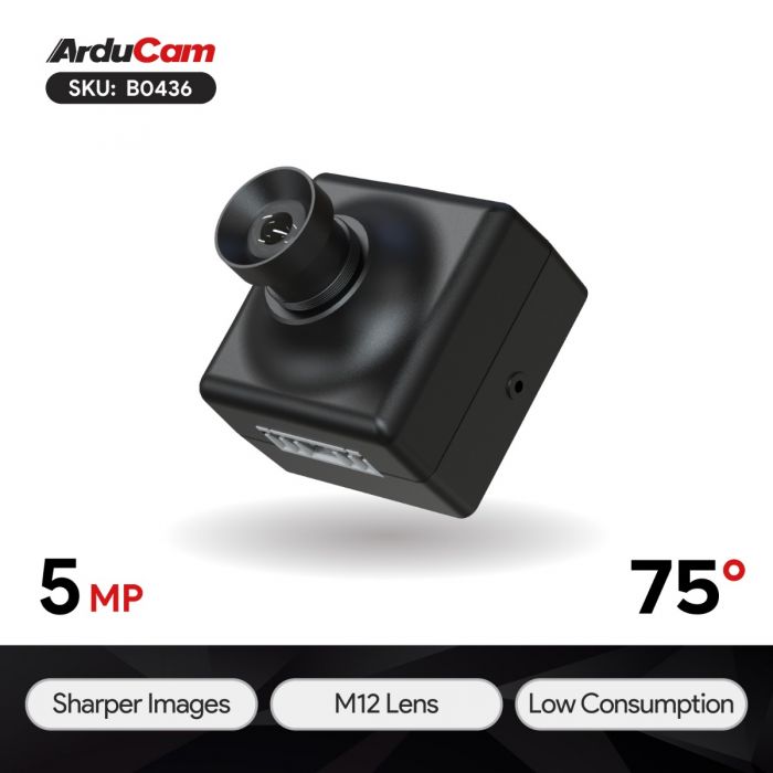 Arducam Mega 5MP SPIカメラモジュール（ M12レンズ）