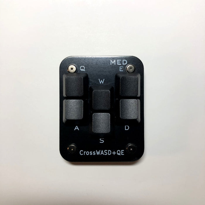 CrossWASD+QE Keyboard