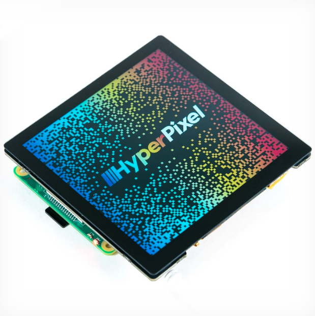 HyperPixel 4.0 Square - Raspberry Pi用高解像度タッチディスプレイ HyperPixel 4.0 Square - Raspberry Pi用高解像度タッチディスプレイ