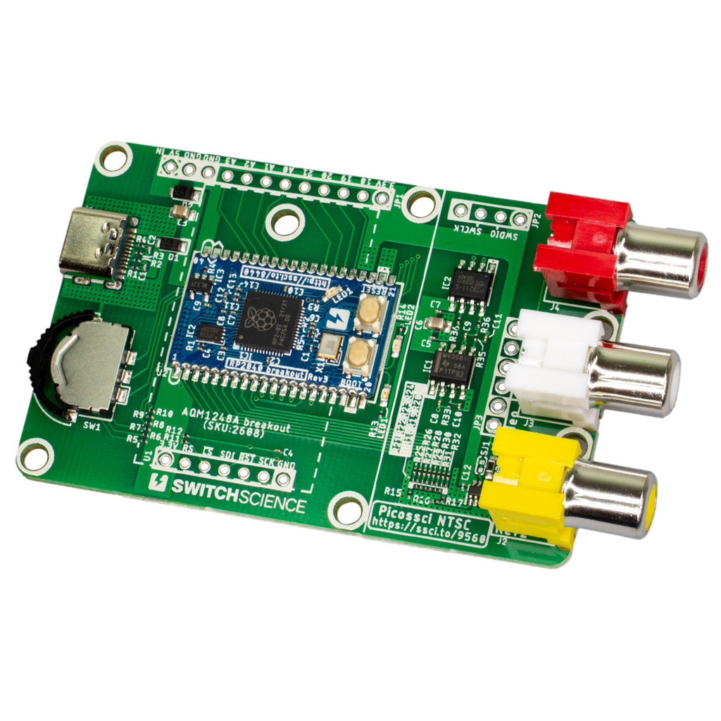 Picossci NTSCボード（RP2040搭載） — スイッチサイエンス